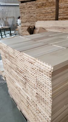 Tabla de cajón de cola de paloma fuerte y ligera con panel de madera de pino de álamo de paulownia