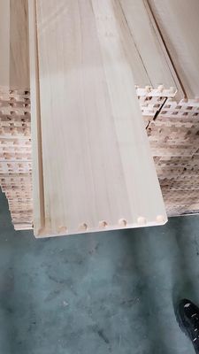 Tabla de cajón de cola de paloma fuerte y ligera con panel de madera de pino de álamo de paulownia