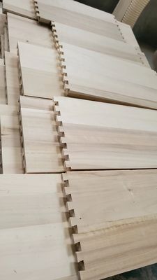 Tabla de cajón de cola de paloma fuerte y ligera con panel de madera de pino de álamo de paulownia