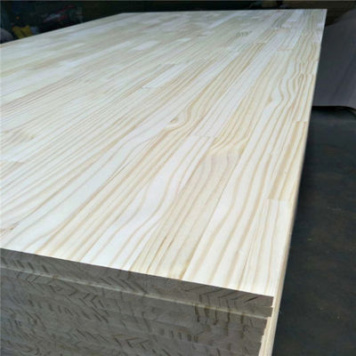 Certificado FSC de la articulación de los dedos de los paneles de madera de pino estilo de diseño tradicional