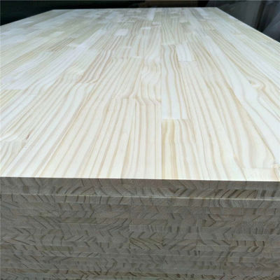 Certificado FSC de la articulación de los dedos de los paneles de madera de pino estilo de diseño tradicional