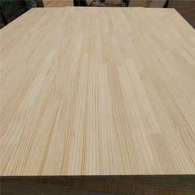 Certificado FSC de la articulación de los dedos de los paneles de madera de pino estilo de diseño tradicional