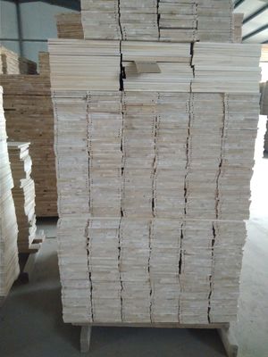 Muebles de cajones paneles de fondo de tablero de popolero con ranuras duraderas de pino de paulownia para muebles