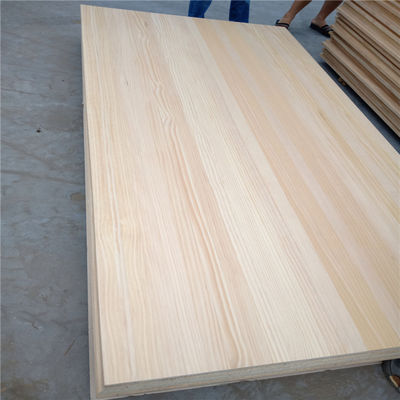 Certificado FSC de la articulación de los dedos de los paneles de madera de pino estilo de diseño tradicional