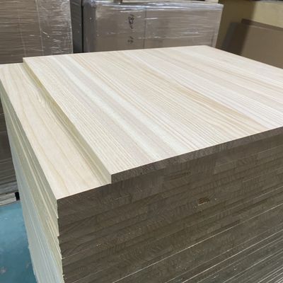 910 X 910 mm Tamaño personalizado Tablero de madera de pino con textura natural