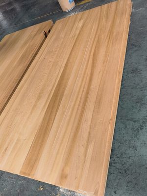 Estilo de diseño contemporáneo Tablero de muebles de madera maciza Tablero de madera de álamo amarillo carbonizado