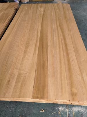 Estilo de diseño contemporáneo Tablero de muebles de madera maciza Tablero de madera de álamo amarillo carbonizado