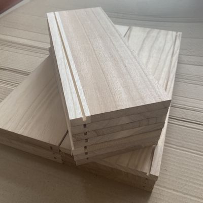 Tabla de ranura de cola de paloma de madera sólida para muebles de diseño moderno Tablas de material en cajón