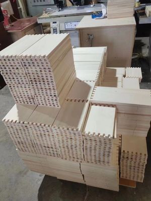Paneles modernos de madera sólida para los lados de los cajones