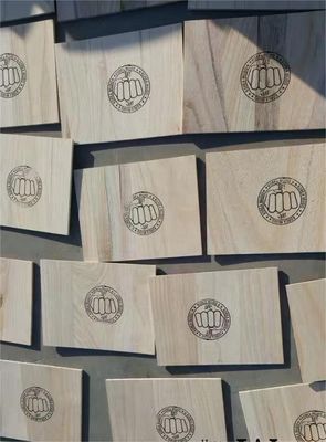 Tabla de madera para prueba de entrenamiento de taekwondo 0.6 0.9 1.5 2.0 longitud 100mm-2440mm