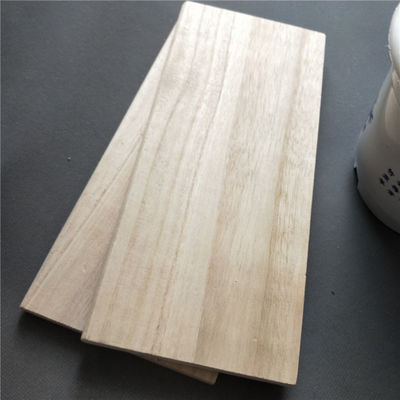 Madera de álamo de paulownia, tronco planeado para lados de cajones con piezas de repuesto