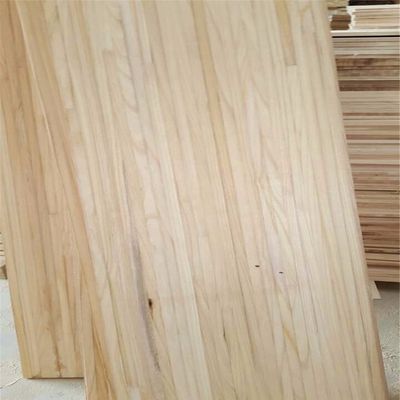 Panel de álamo de paulownia 100% certificado FSC para tabla de patinaje de surf y material básico de la tabla de nieve