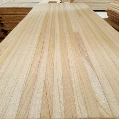 Panel de álamo de paulownia 100% certificado FSC para tabla de patinaje de surf y material básico de la tabla de nieve