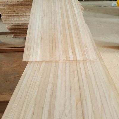 Panel de álamo de paulownia 100% certificado FSC para tabla de patinaje de surf y material básico de la tabla de nieve