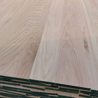 Grado AA América del Norte Red Oak Tamaño personalizado Panel recto de tablero sólido Soporte técnico en línea
