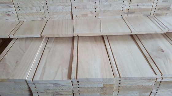 Contenido de humedad 8%-12% Tabla de muebles de madera tabla de cajones tabla de madera de paulownia