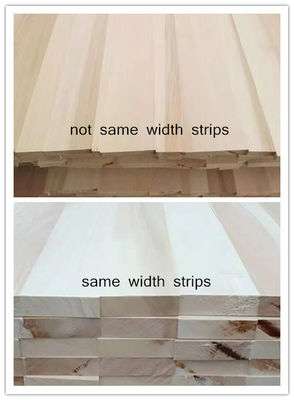 Hojas de núcleo de madera de álamo Densidad 470 kg/m3 Naturales o blanqueadas