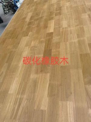 Planchas de madera maciza de goma con articulaciones de dedos de ancho de 100-1220 mm para muebles de interior