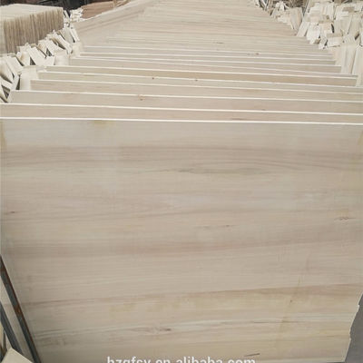 Tablero de cajones de álamo de madera seca para muebles Grado de panel de pared Contenido de humedad 8%-12%