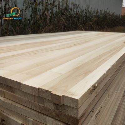 Madera sólida Tabla de madera de álamo 1220x2440mm para muebles Eco amigable