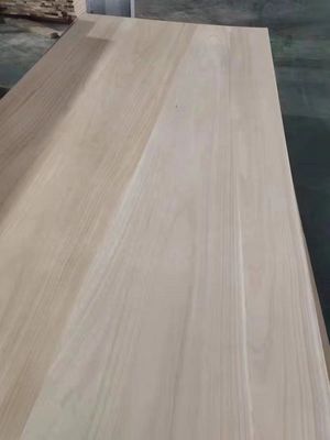 Moderno diseño de paneles rectos de Paulownia para muebles de oficina en el hogar y tableros decorativos