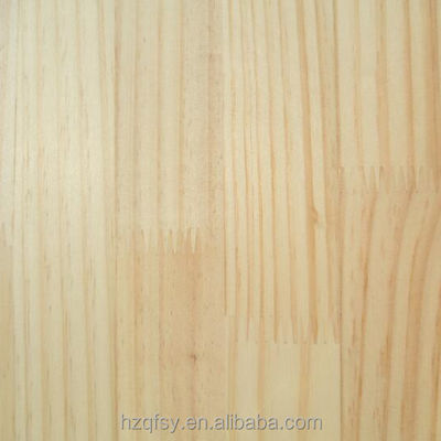 Tablas de unión de dedos de madera sólida de pino personalizada para muebles sin piezas de repuesto