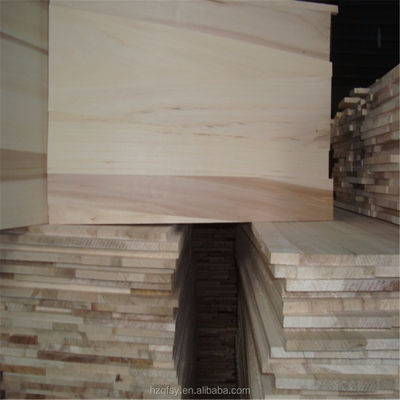 Madera de álamo blanqueada original 2440x1220 mm para paneles de madera resistentes y duraderos
