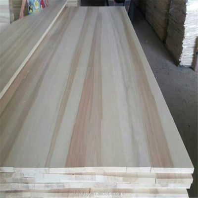 Madera de álamo blanqueada original 2440x1220 mm para paneles de madera resistentes y duraderos
