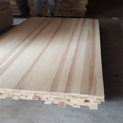 Madera de álamo blanqueada original 2440x1220 mm para paneles de madera resistentes y duraderos