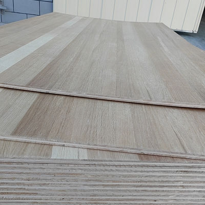 Panel de carilla de roble blanco de madera sólida de paulownia para la producción de muebles