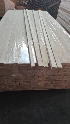 Panel de carilla de roble blanco de madera sólida de paulownia para la producción de muebles