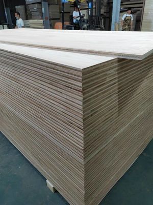 FSC 100% Certificado Paneles de muebles multicapa con material de tablero de madera de paulownia