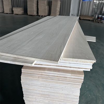 Contenido de humedad 8%-12% Grado AB o ABC de tablero de paulownia para ataúdes de excelente calidad