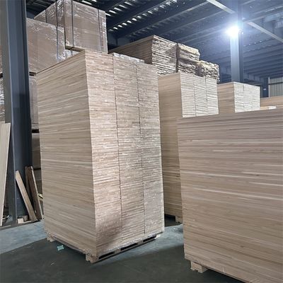 Tablero de madera maciza en Brasil Paulownia madera con servicio postventa 2440x1220 o 1200x600