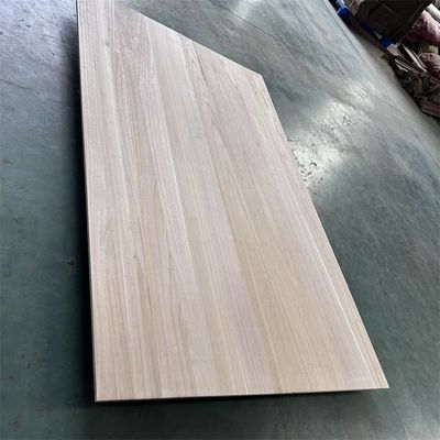 Repuestos gratuitos Panel de pegamento de madera sólida de grado AA Panel de paulownia 4x8 Paneles contrachapados de paulownia
