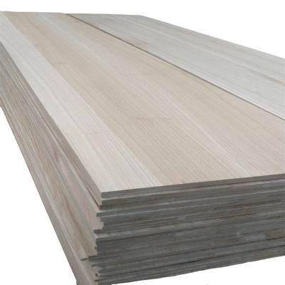 Venta de tablero conjunto de madera maciza con dedos tablero de paulownia para tablero de surf