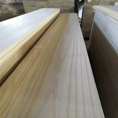 Venta de tablero conjunto de madera maciza con dedos tablero de paulownia para tablero de surf