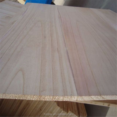 5-15 días Tiempo de producción Tabla de madera de paulownia 100% para la producción de tablas de madera sólida