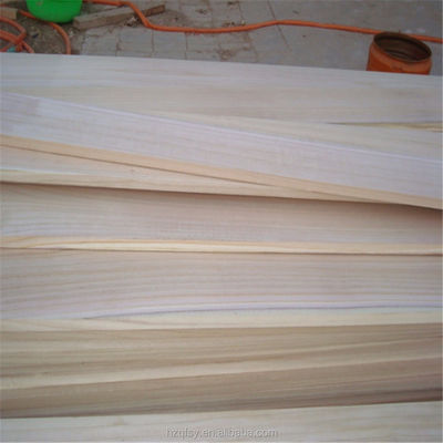 5-15 días Tiempo de producción Tabla de madera de paulownia 100% para la producción de tablas de madera sólida
