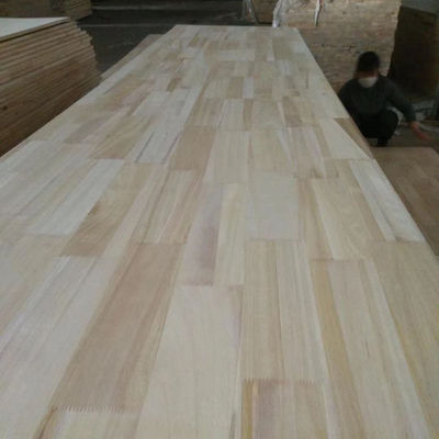 Paneles de madera maciza tablero de madera de paulownia con piezas de repuesto libres