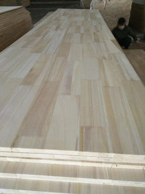 Paneles de madera maciza tablero de madera de paulownia con piezas de repuesto libres
