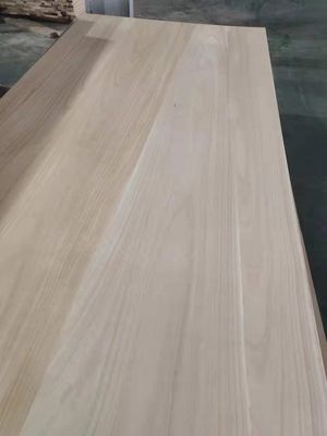 Grado AA AB BC espesor 1,5 tira de madera sólida 3 mm Paulownia tiras de madera para su