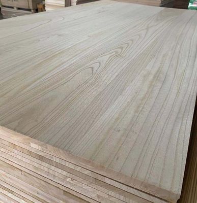 FSC 100% certificado 3 mm-50 mm tablero de madera de paulownia para la fabricación de muebles personalizados