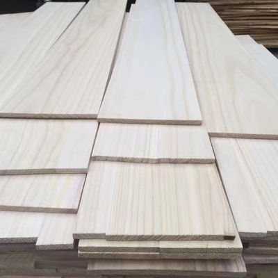 A/B Grado 3mm Paulownia Madera Madera sólida m3 para la Solución de Proyectos Capacidad diferente
