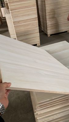 5-15 días Tiempo de producción Tablas de paulownia blanca para artesanías de madera