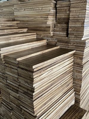 Muebles hechos de paulownia natural quemada con servicio postventa y repuestos gratuitos