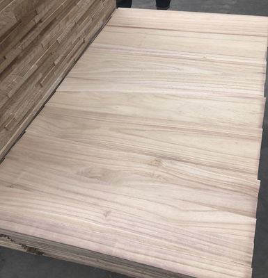 Tabla de madera sólida de paulownia hoja de madera para el proyecto de almacenamiento Solución de la capacidad en el mejor