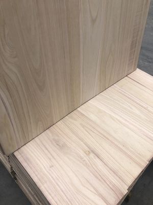 Tabla de madera sólida de paulownia hoja de madera para el proyecto de almacenamiento Solución de la capacidad en el mejor
