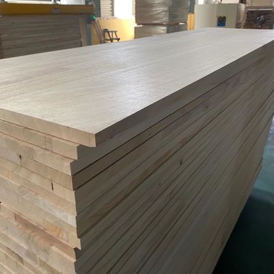 Madera ligera de Paulownia con un contenido de humedad del 8% al 12% y piezas de repuesto gratuitas