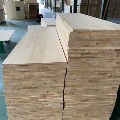 Madera ligera de Paulownia con un contenido de humedad del 8% al 12% y piezas de repuesto gratuitas